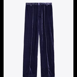 VELVET PANTS